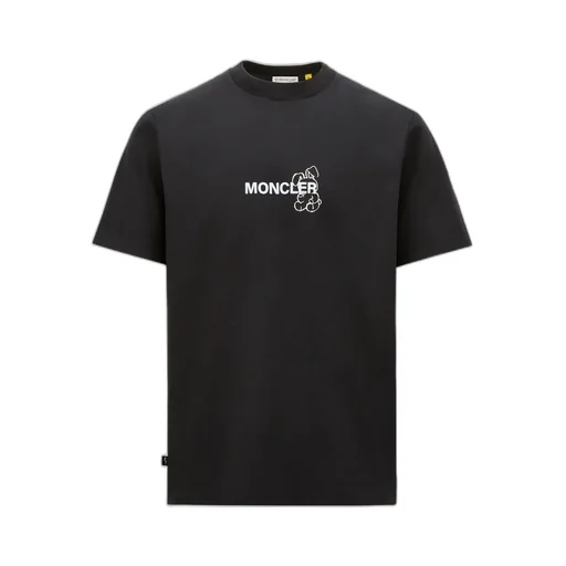 Moncler X Frgmt Cartoon Logo Cotton T-Shirt