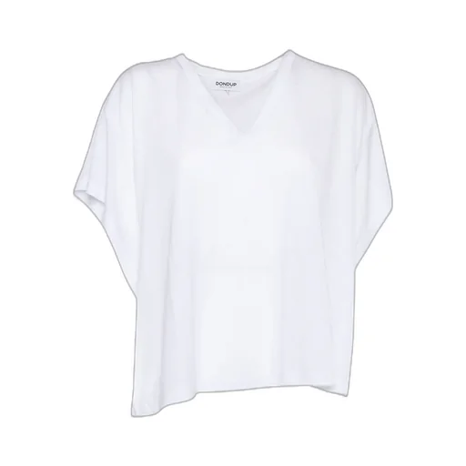 Dondup V-Neck Wide Short Sleeved T-Shirt