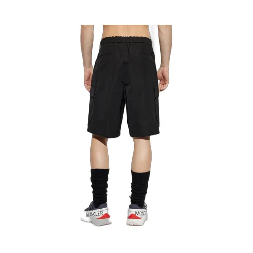 Moncler Logo Patch Cargo Shorts
