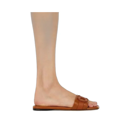 Ferragamo Gancini Slip-On Slides