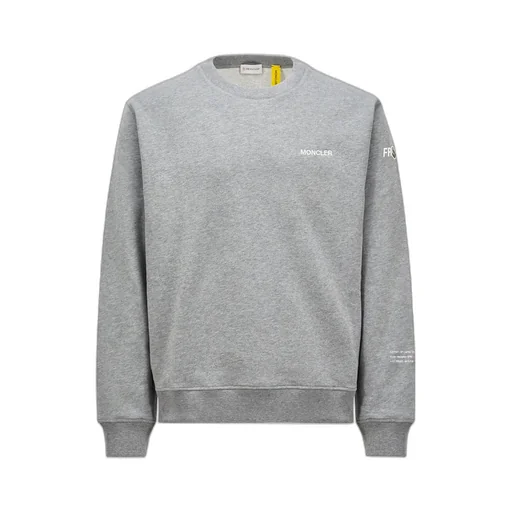 Moncler X Frgmt Maxi Logo Cotton Sweatshirt