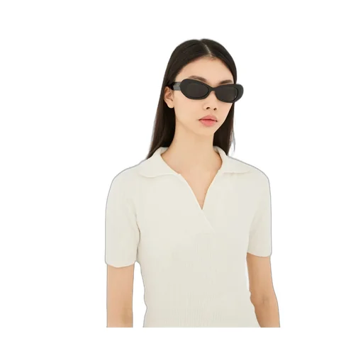 Geometric Frame Sunglasses