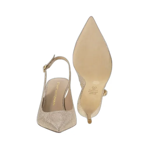 Pointed Hallow-Heeled Sandals