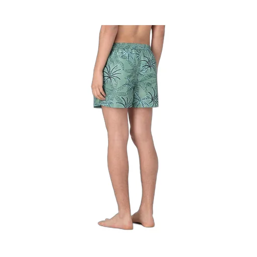 Palm Tree-Print Swim Shorts
