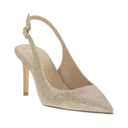 Pointed Hallow-Heeled Sandals