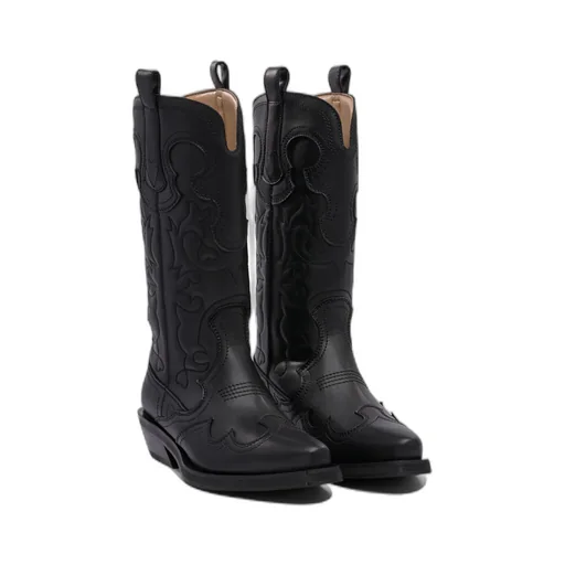 Ganni Stitched Boots
