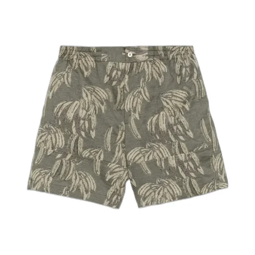 Jacquemus The Aloe Banana Jacquard Shorts