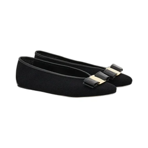 Ferragamo Vara Bow Slip-On Ballet Flats