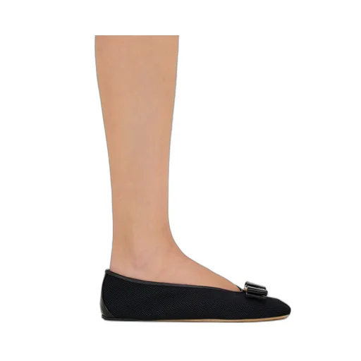 Ferragamo Vara Bow Slip-On Ballet Flats