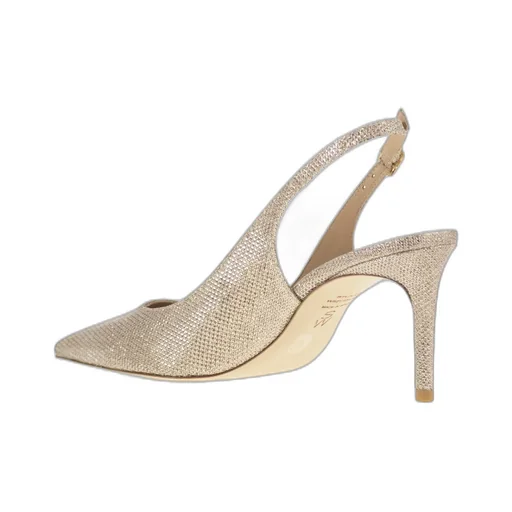 Pointed Hallow-Heeled Sandals