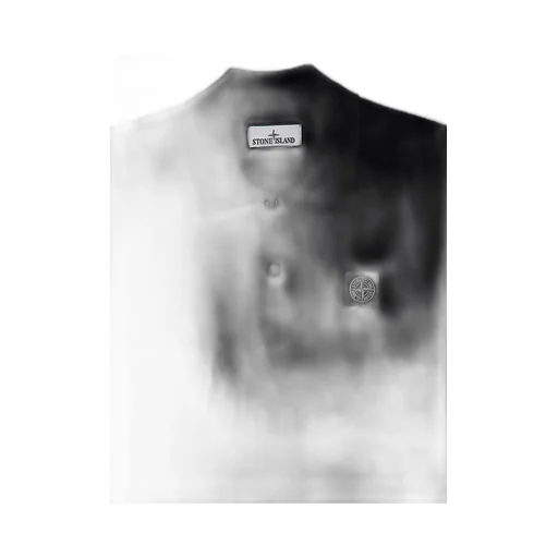 Stone Island Short-Sleeved Knitted Polo Shirt
