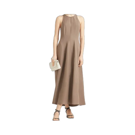 Brunello Cucinelli Sleeveless Crewneck Dress