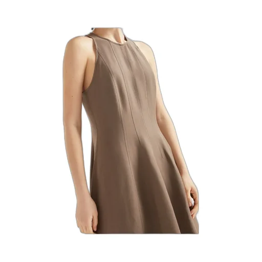 Brunello Cucinelli Sleeveless Crewneck Dress