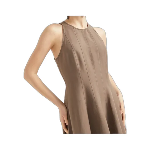 Brunello Cucinelli Sleeveless Crewneck Dress