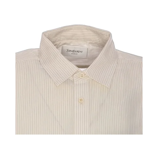 Saint Laurent Striped Button-Up Shirt