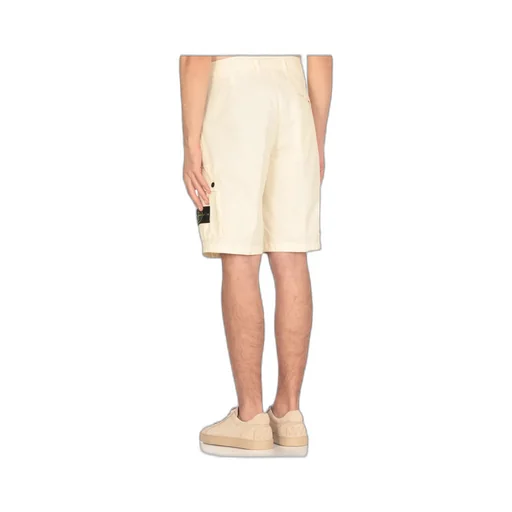 Stone Island Compass Patch Bermuda Shorts