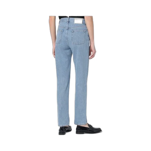 Loulou Studio Organic Denim Straight-Leg Jeans