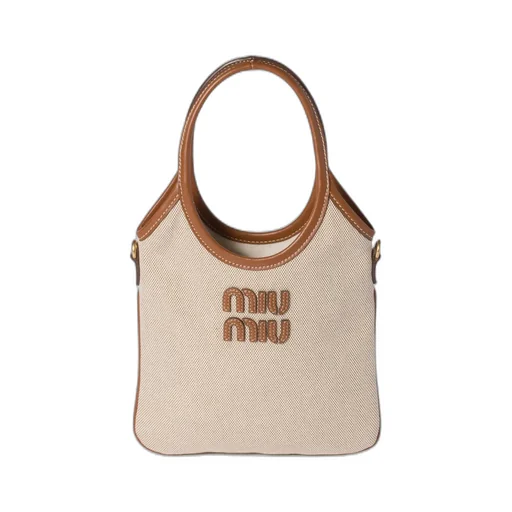 Ivy Canvas And Leather Bag