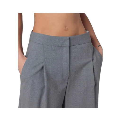 Creased Casual Pants