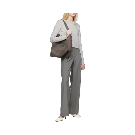 Creased Casual Pants