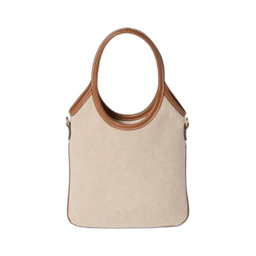 Ivy Canvas And Leather Bag