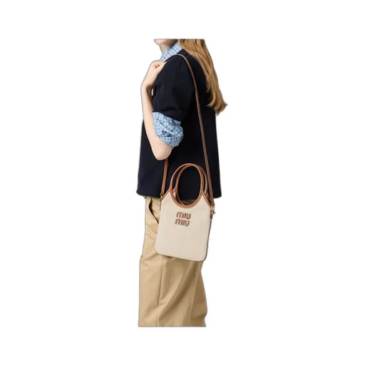 Ivy Canvas And Leather Bag