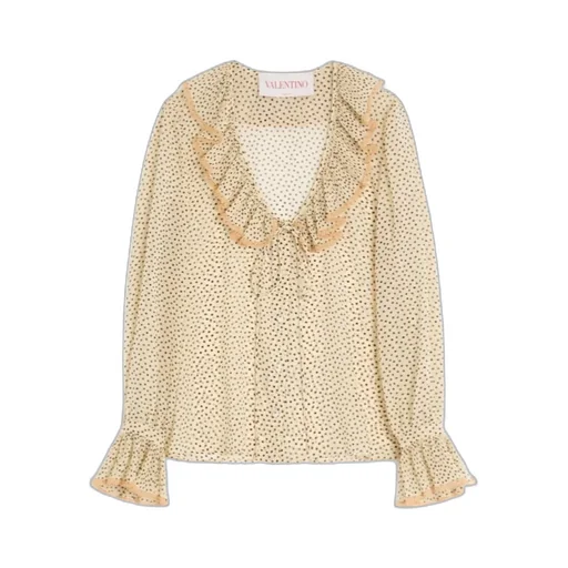 Plusdepois-Print Georgette Shirt