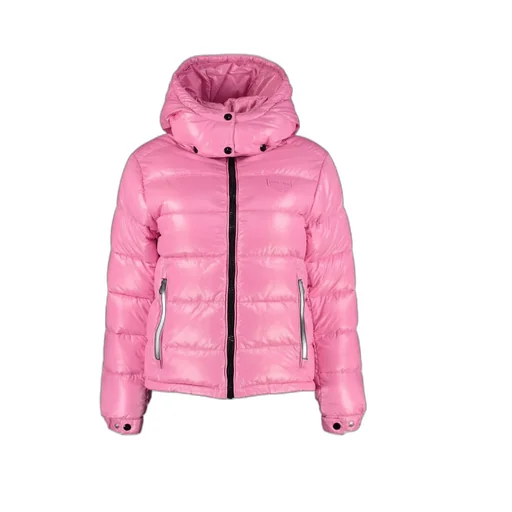 Zippered Quilted Cotton Jacket