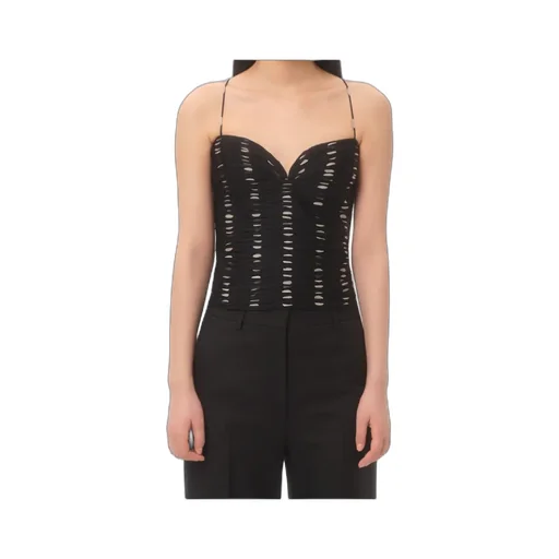 Valentino Dot Printed Sleeveless Top