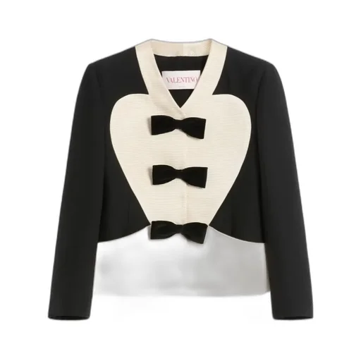 Valentino Bow Detailed Jacket
