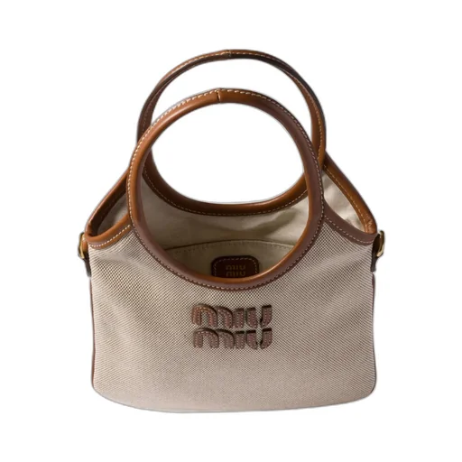 Ivy Canvas And Leather Bag