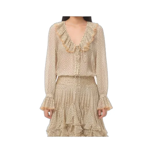 Plusdepois-Print Georgette Shirt