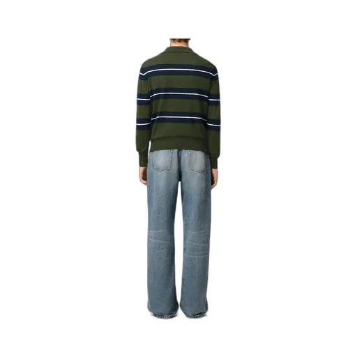 Ami Tonal Striped Polo