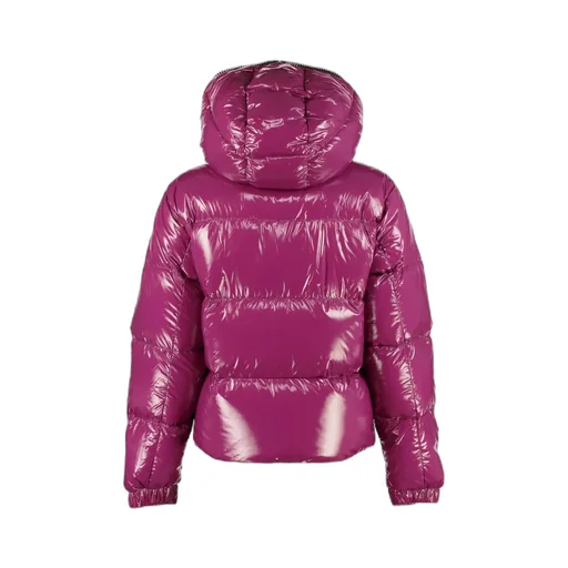 Zippered Quilted Down Jacket