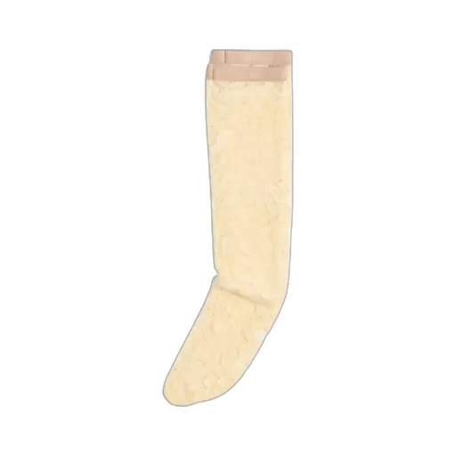 Valentino Logo Band Lace Detailed Socks