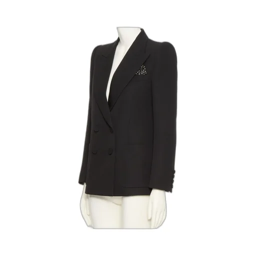Valentino Double-Breasted Long-Sleeved Blazer