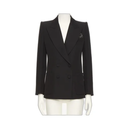 Valentino Double-Breasted Long-Sleeved Blazer