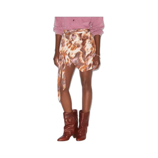 Isabel Marant ÉToile Berenice Self-Tied Mini Skirt