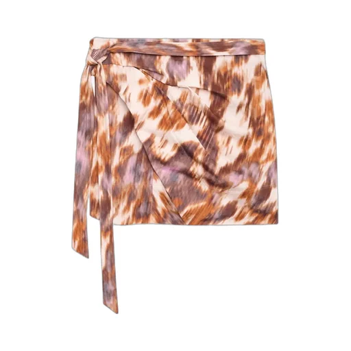 Isabel Marant ÉToile Berenice Self-Tied Mini Skirt