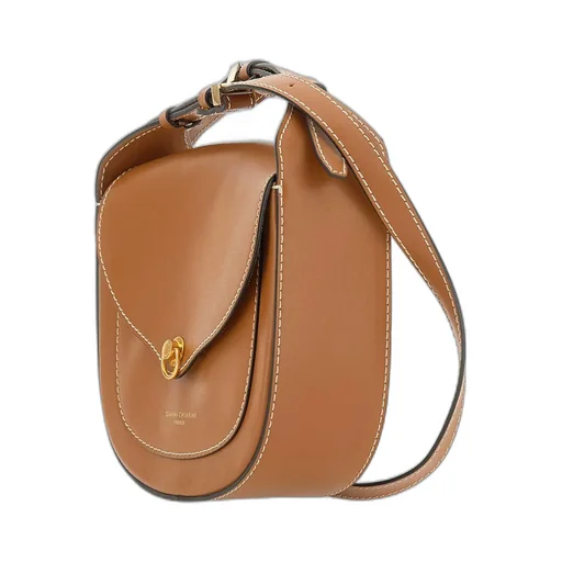 Gianni Chiarini Isa Logo Embossed Shoulder Bag