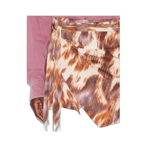 Isabel Marant ÉToile Berenice Self-Tied Mini Skirt