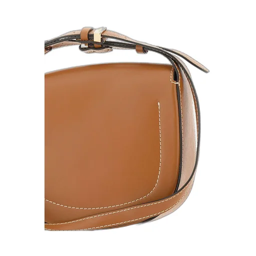 Gianni Chiarini Isa Logo Embossed Shoulder Bag