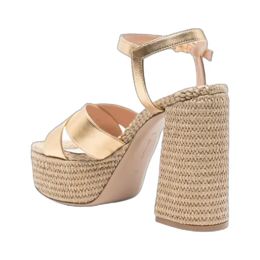 Thick Soled High-Heeled Sandals