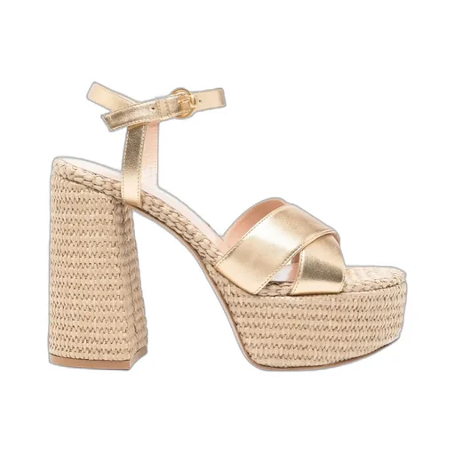 Thick Soled High-Heeled Sandals