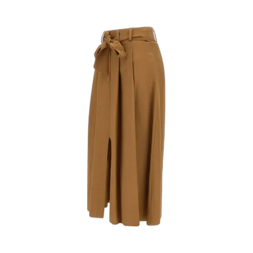 Pleated Midi Skirt