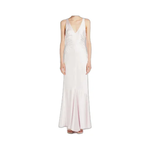 Long Satin Dress
