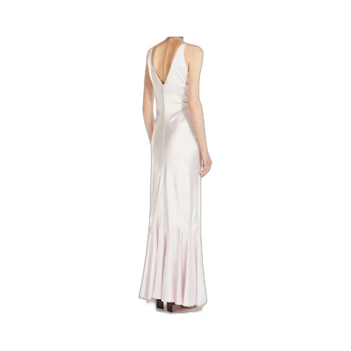 Long Satin Dress