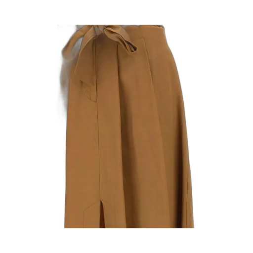 Pleated Midi Skirt