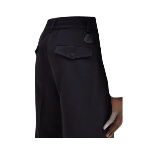 Moncler Logo Patch Tailored Trousers