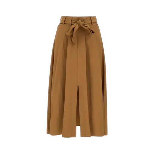 Pleated Midi Skirt